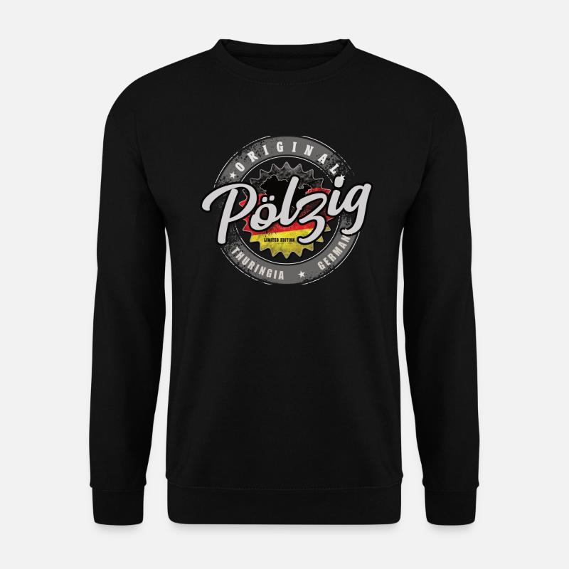 Original Germany Thüringen Pölzig - Unisex Pullover - Schwarz