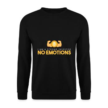 Je suis un investisseur solide - Sweat-shirt Unisexe - noir - Devant - Alina (178cm) & Michal (187cm)