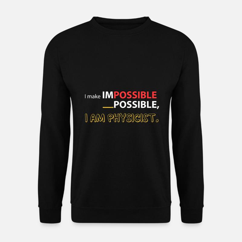 Ich liebe Physik! - Unisex Pullover - Schwarz