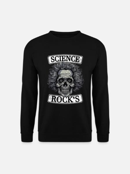 Roches scientifiques - Sweat-shirt Unisexe - noir