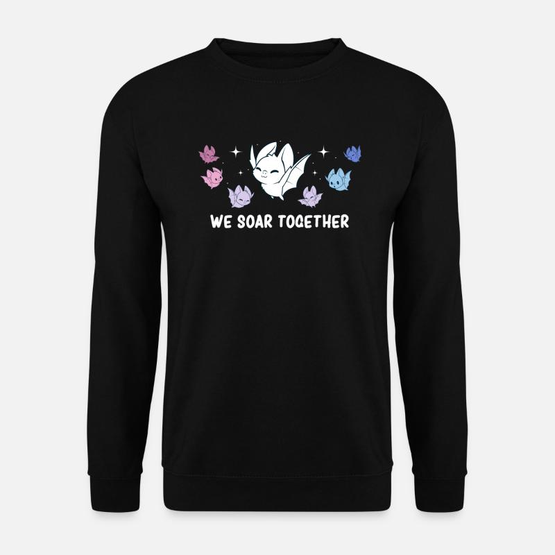 Bigender - Bigender Pride - Bigender Flag - Unisex Pullover - Schwarz