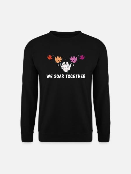 Lesbian - Lesbian Flag - Lesbian Pride Month - Unisex Pullover - Schwarz