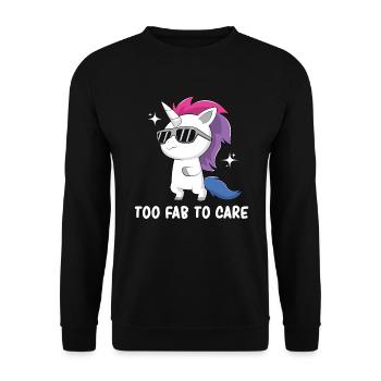 Bisexual - Bisexual Pride - Bisexual Flag - Unisex Sweatshirt - black - Front - Alina (178cm) & Michal (187cm)