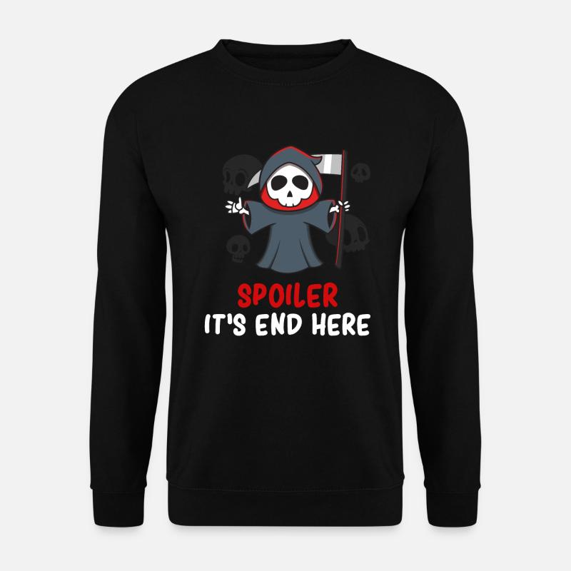 Grim Humor - Dark Humor - Reaper Humor - Fun Humor - Unisex Pullover - Schwarz