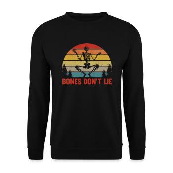Forensic - Forensic Scientist - Forensic Science - Unisex Sweatshirt - black - Front - Alina (178cm) & Michal (187cm)