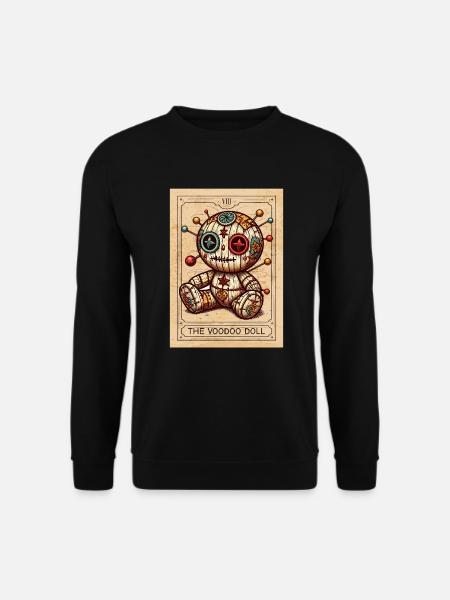 Voodoo - Voodoo Doll - Voodoo Magic - Voodoo Witch - Unisex Pullover - Schwarz