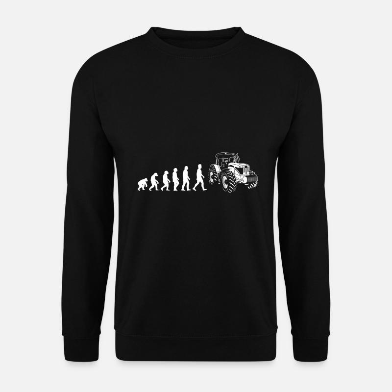 Tractor Gift Idea Farmer Tractor Farmer - Unisex Sweatshirt - black