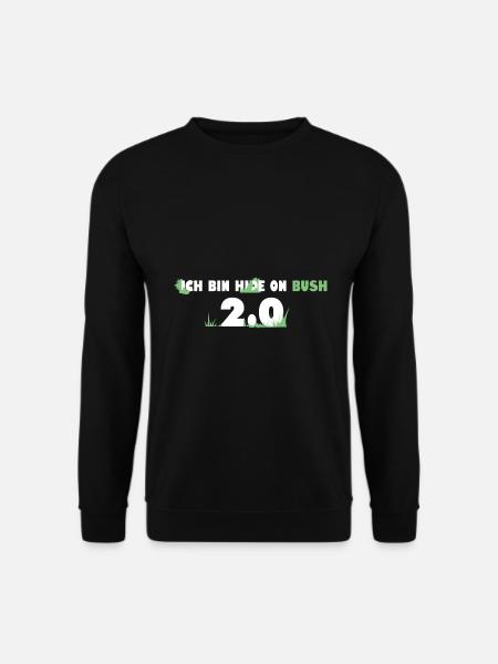 hide on bush 2.0 - Unisex Pullover - Schwarz