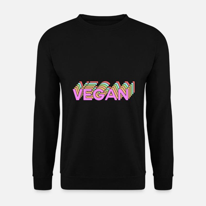 Vegan - Unisex Pullover - Schwarz