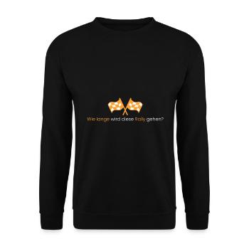 Combien de temps dure ce rallye ? - Sweat-shirt Unisexe - noir - Devant - Alina (178cm) & Michal (187cm)