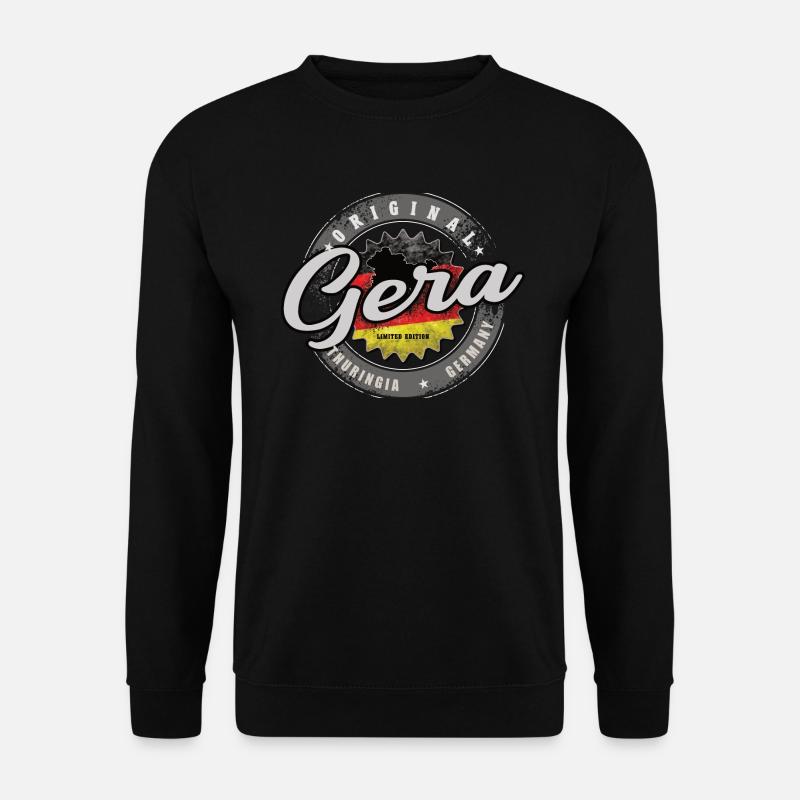 Original Germany Thuringia Gera - Unisex Sweatshirt - black