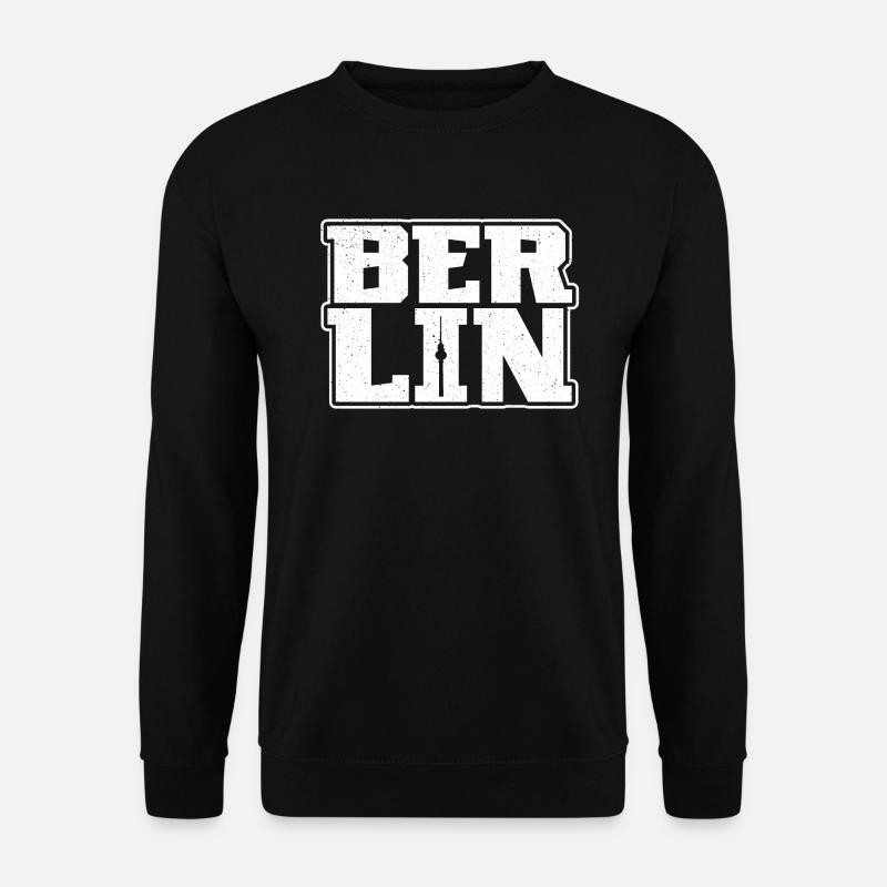 Berlin Design Capital Souvenir Berlin - Unisex Sweatshirt - black