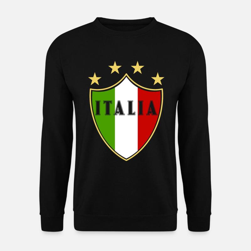 Italia fun - Unisex Pullover - Schwarz