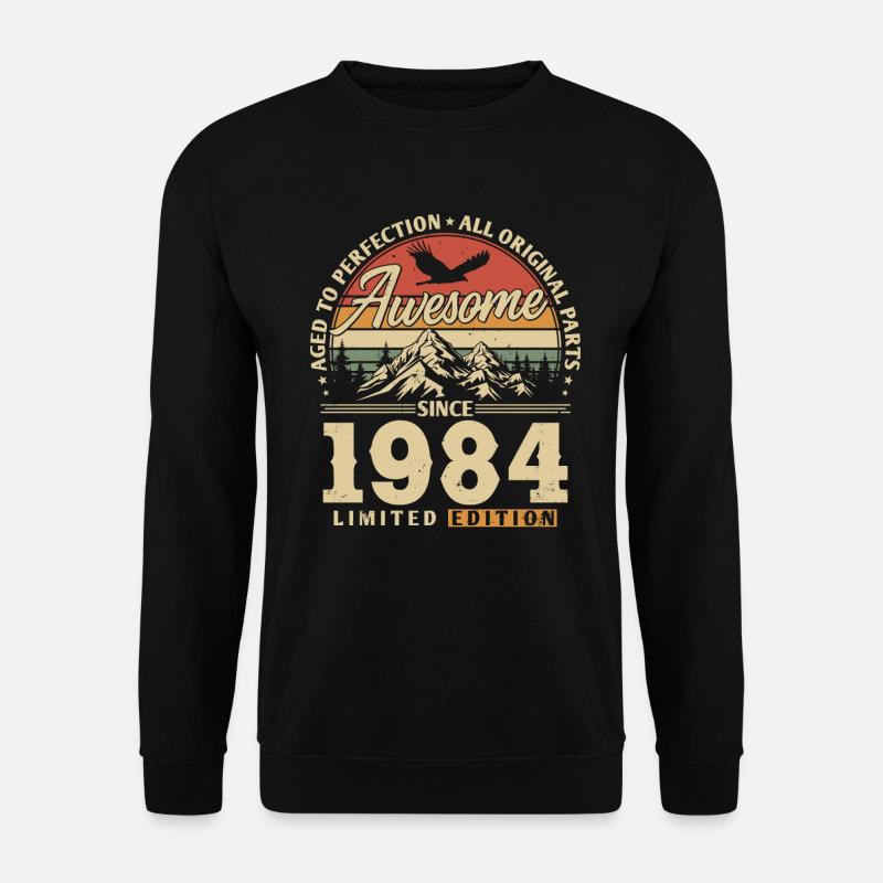 Großartig seit 1984 - Unisex Pullover - Schwarz