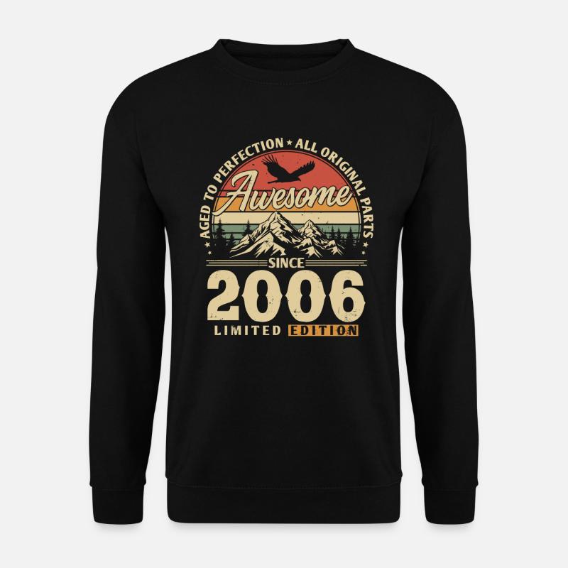 Great since 2006 - Unisex Sweatshirt - black