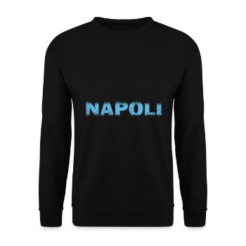 Napoli Napoli Italy Italia - Unisex Sweatshirt - black - Front - Alina (178cm) & Michal (187cm)