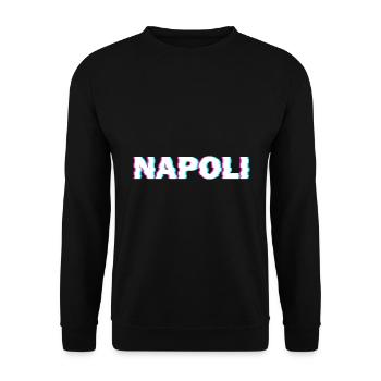 Napoli Napoli Italy Italia - Unisex Sweatshirt - black - Front - Alina (178cm) & Michal (187cm)