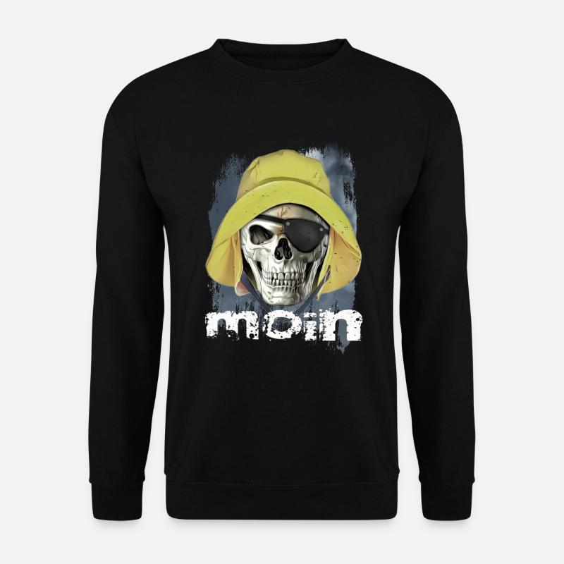 moin Pirat - Unisex Pullover - Schwarz