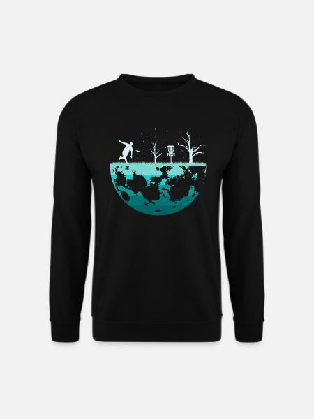 Discgolf Spieler Planet Disc Golf Discgolfspieler - Unisex Pullover - Schwarz
