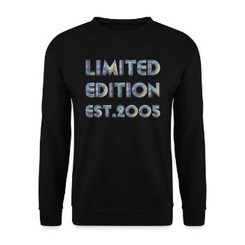 LIMITED EDITION 2005 - Unisex Pullover - Schwarz - Vorne - Alina (178cm) & Michal (187cm)