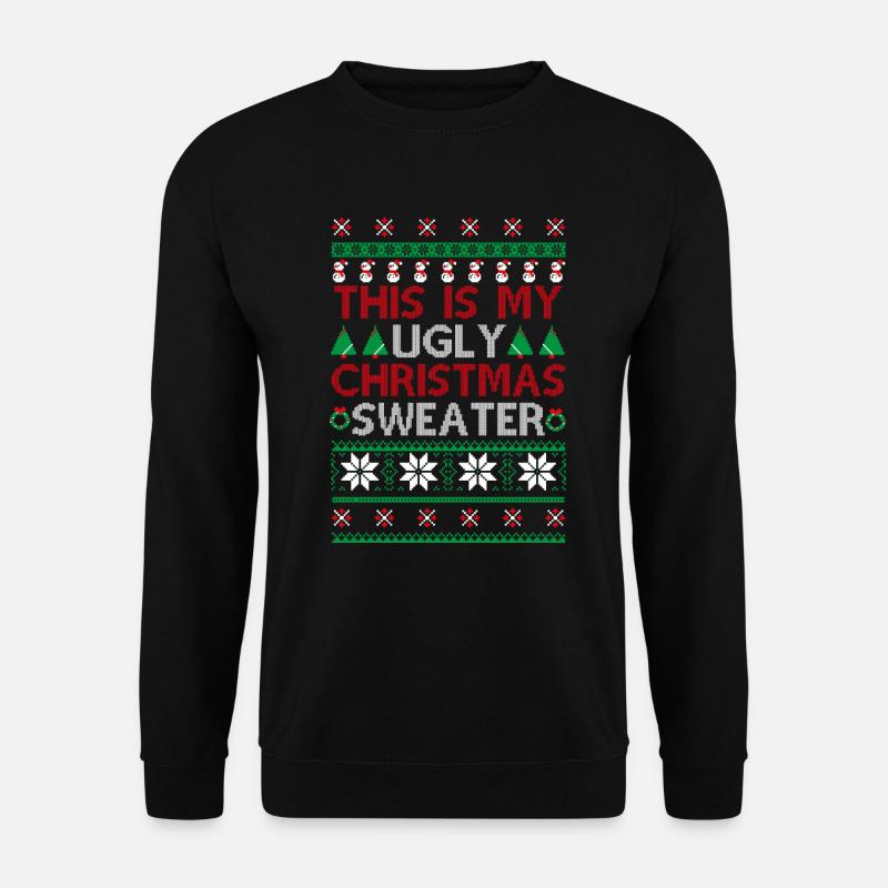 Weihnachten 2018 t-shirt Geschenk Santa - Unisex Pullover - Schwarz