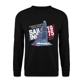 East Coast Sailing - Sweat-shirt Unisexe - noir - Devant - Alina (178cm) & Michal (187cm)