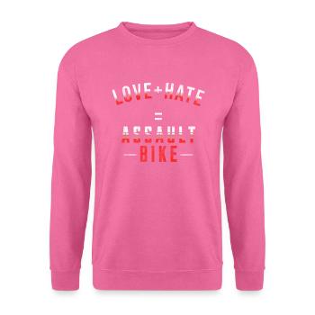 Cadeau pour sportif Workout WOD Musculation Sport - Sweat-shirt Unisexe - rose - Devant