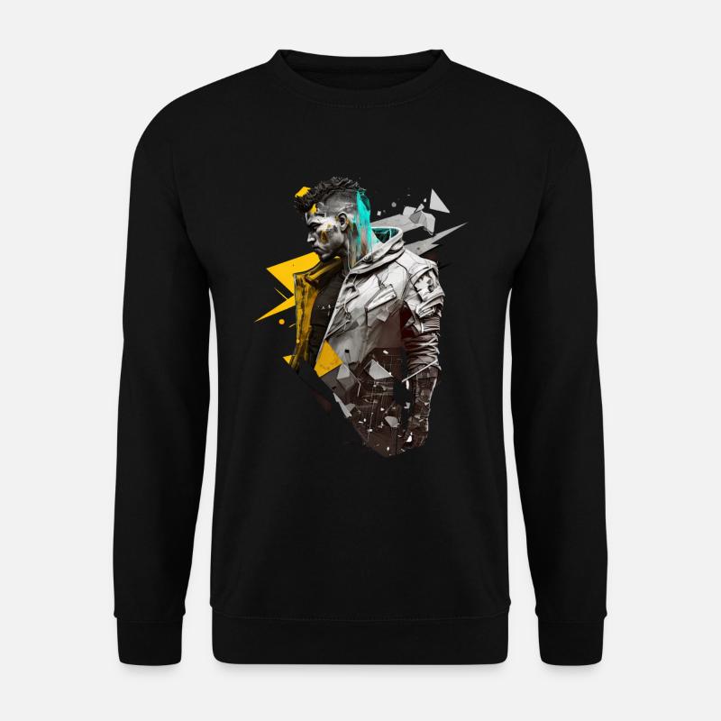 No109 - Unisex Pullover - Schwarz