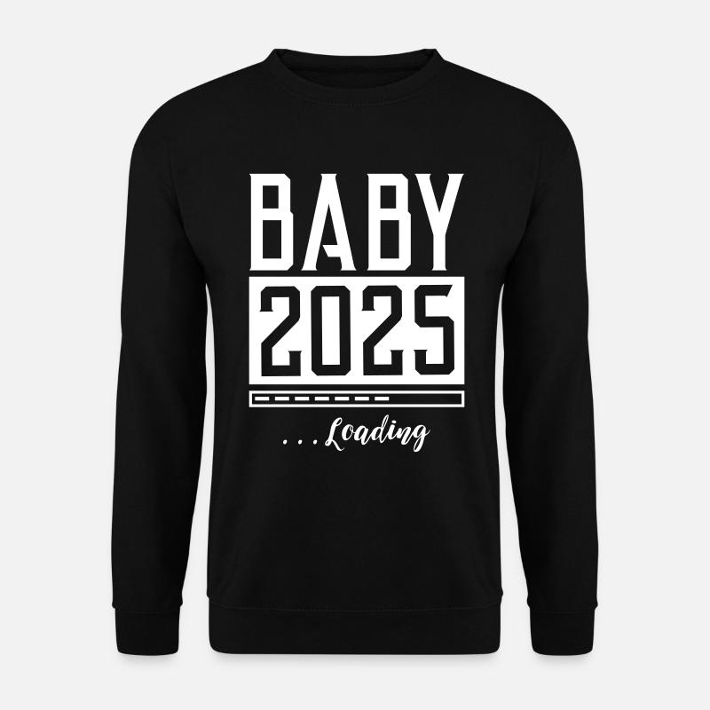 Baby 2025 Loading - Unisex Pullover - Schwarz