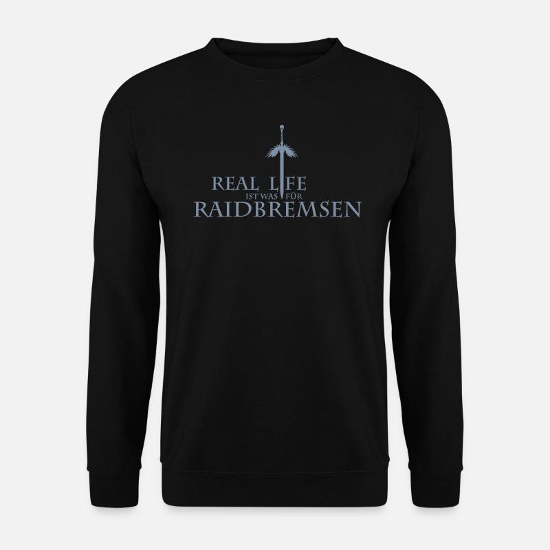raidbremsen - Unisex Pullover - Schwarz