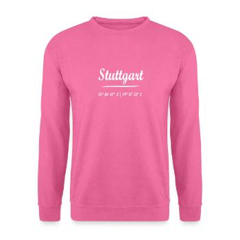 Stuttgart - Unisex Pullover - Pink - Vorne