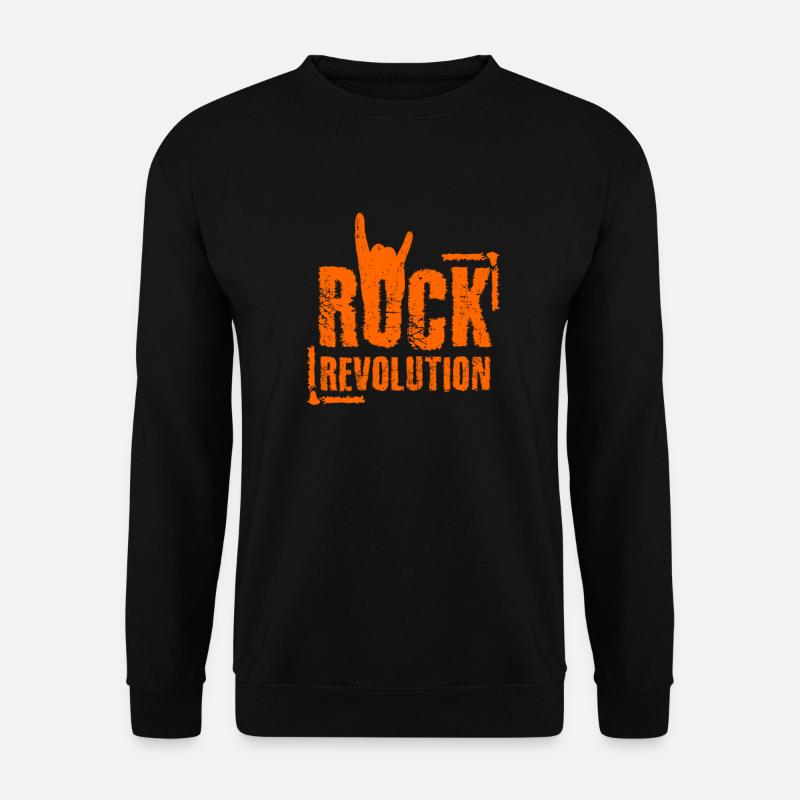 Rock - Rock Revolution - Rock Star - Music - Unisex Pullover - Schwarz