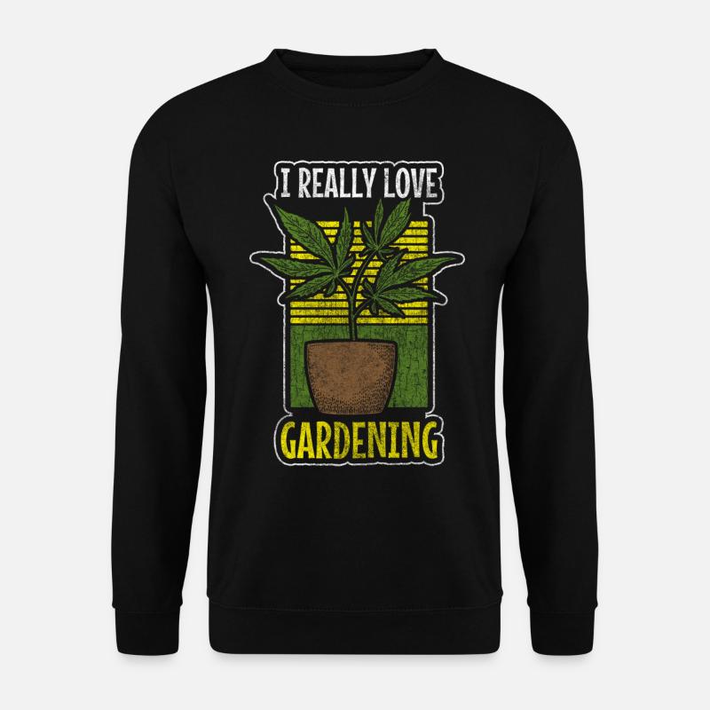 Marihuana Dampfen Cbd - Unisex Pullover - Schwarz