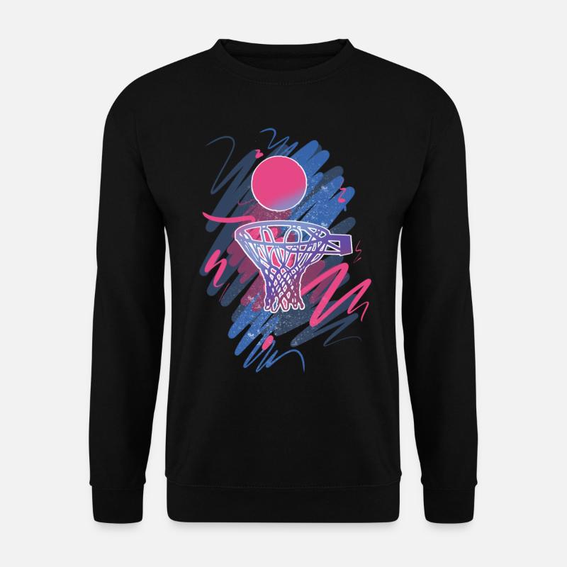 Basketball Basketballer - Unisex Pullover - Schwarz