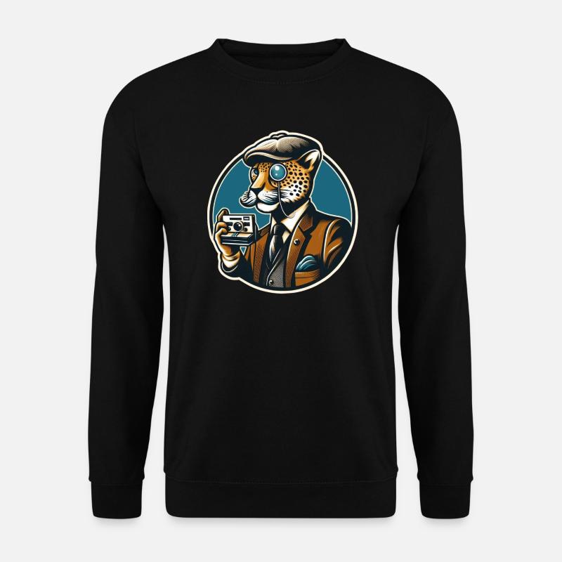 PAPI JAGUAR - Sweat-shirt Unisexe - noir