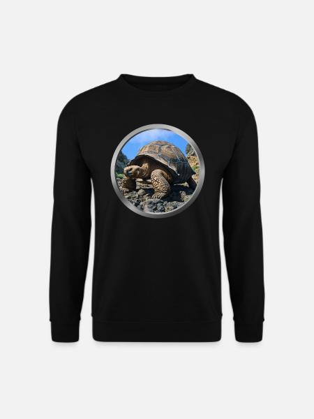 Tortoise Animal - Unisex Sweatshirt - black