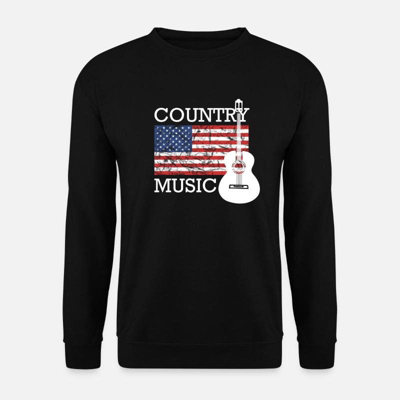 Country Music - Unisex Pullover - Schwarz