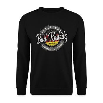 Allemagne d’origine Thuringe Bad Köstritz - Sweat-shirt Unisexe - noir - Devant - Alina (178cm) & Michal (187cm)