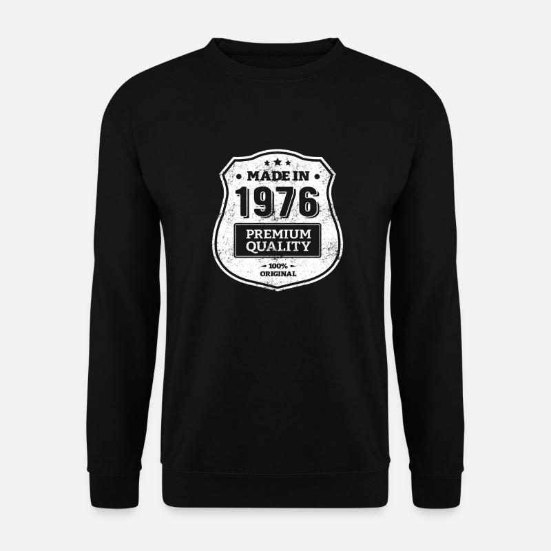 MADE IN 1976 - Unisex Sweatshirt - black