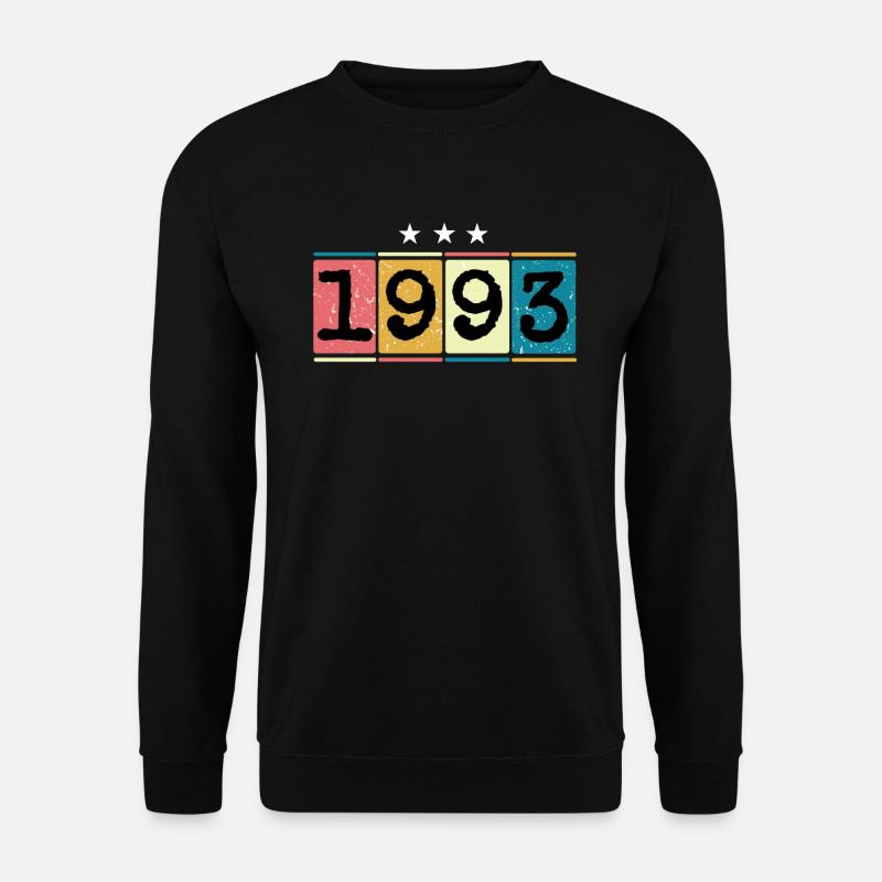 1993 - Unisex Pullover - Schwarz