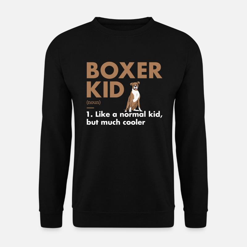 Définition de Boxer Kid - Sweat-shirt Unisexe - noir
