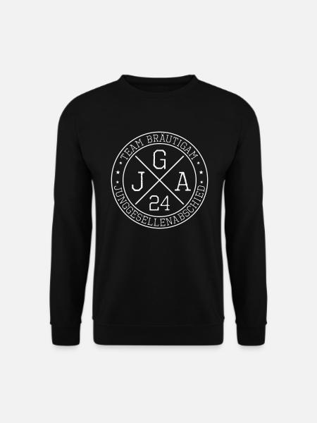JGA 2024 Junggesellenabschied Bräutigam 2024 - Unisex Pullover - Schwarz