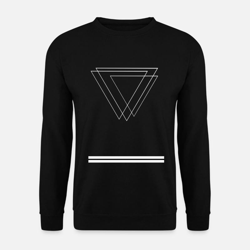 Weise Balken - Unisex Pullover - Schwarz
