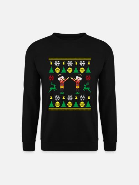 Nutcracker Time Cooles Weihnachtsmotiv Christmas - Unisex Pullover - Schwarz