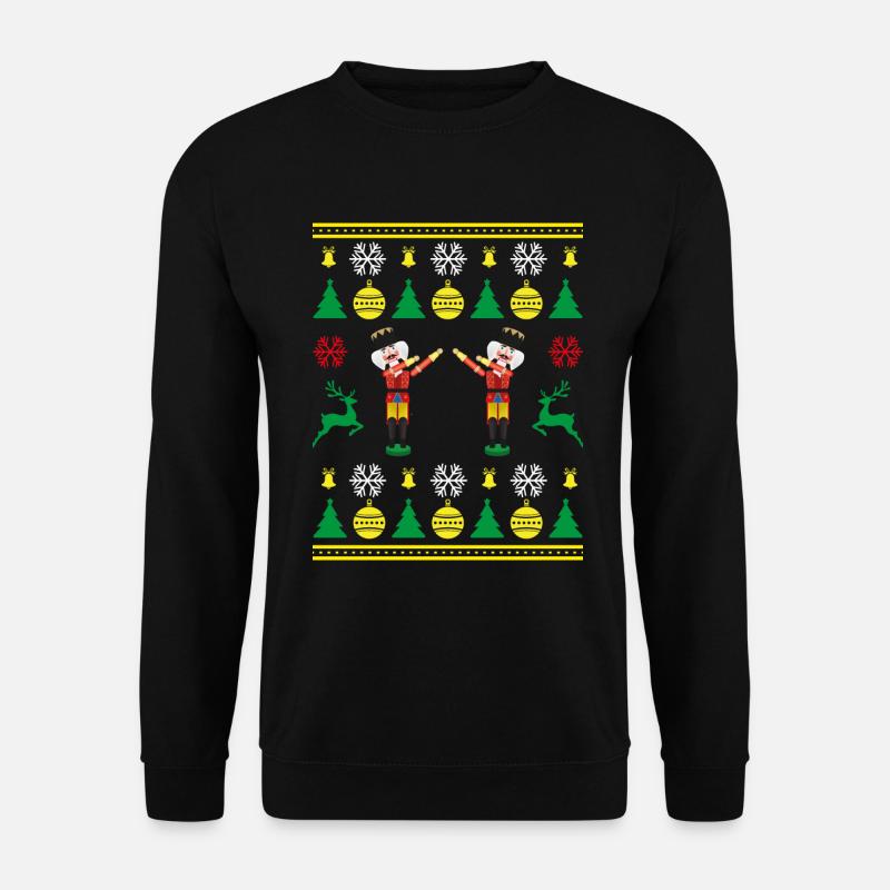 Nutcracker Time Cool Christmas Christmas - Unisex Sweatshirt - black