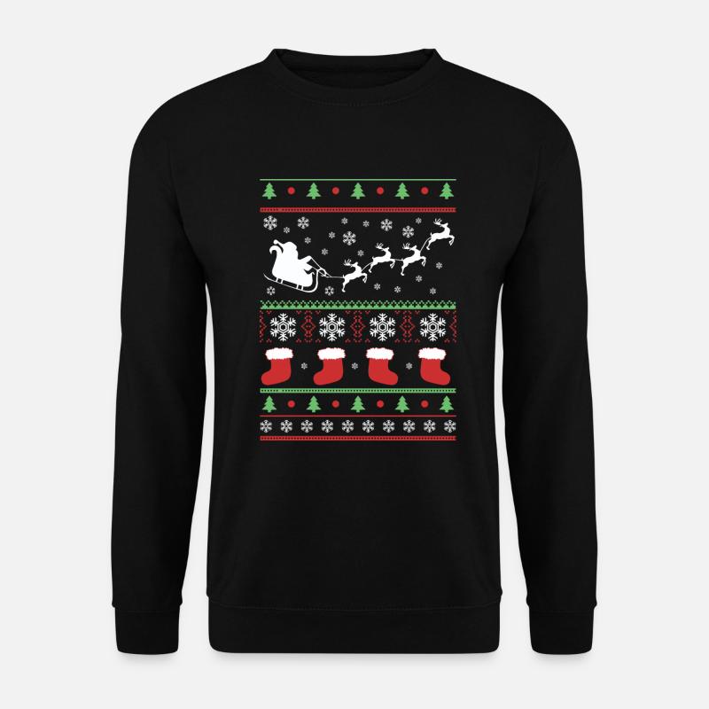 NOËL XMAS NOËL PULLI - Sweat-shirt Unisexe - noir