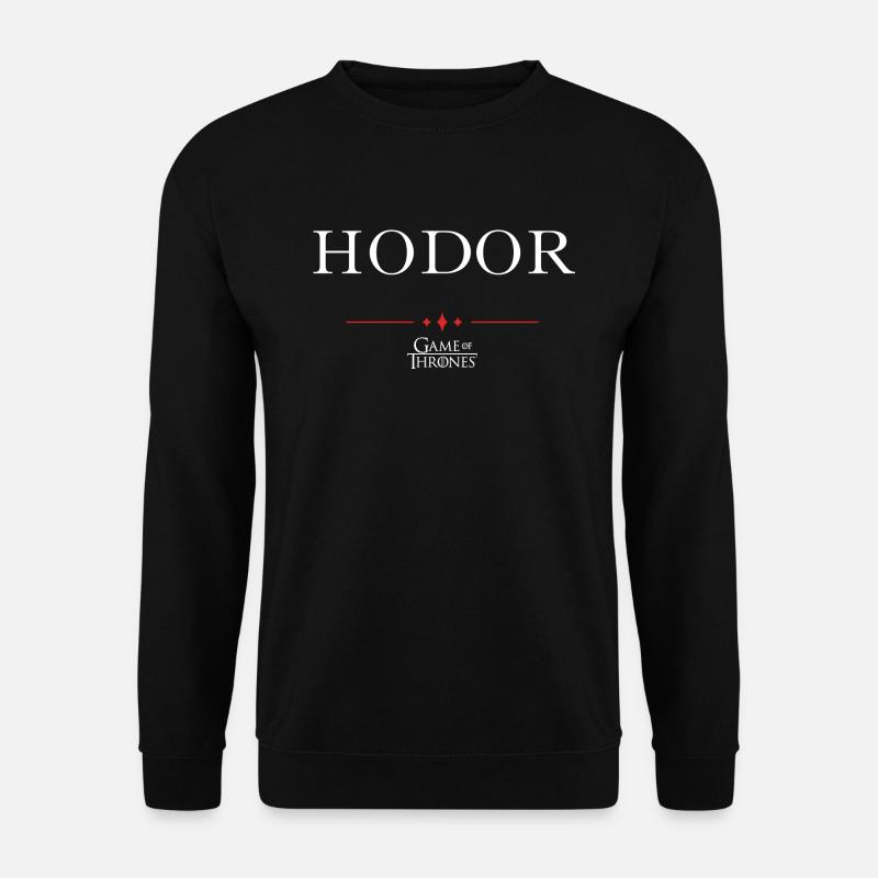 Game Of Thrones Hodor - Unisex Pullover - Schwarz