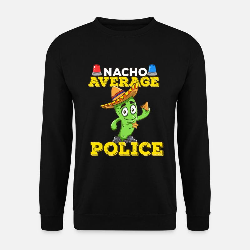 Cinco De Mayo Polizei - Unisex Pullover - Schwarz