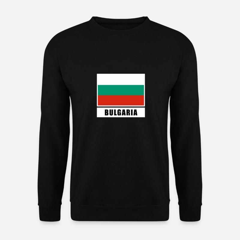Bulgarien - Unisex Pullover - Schwarz