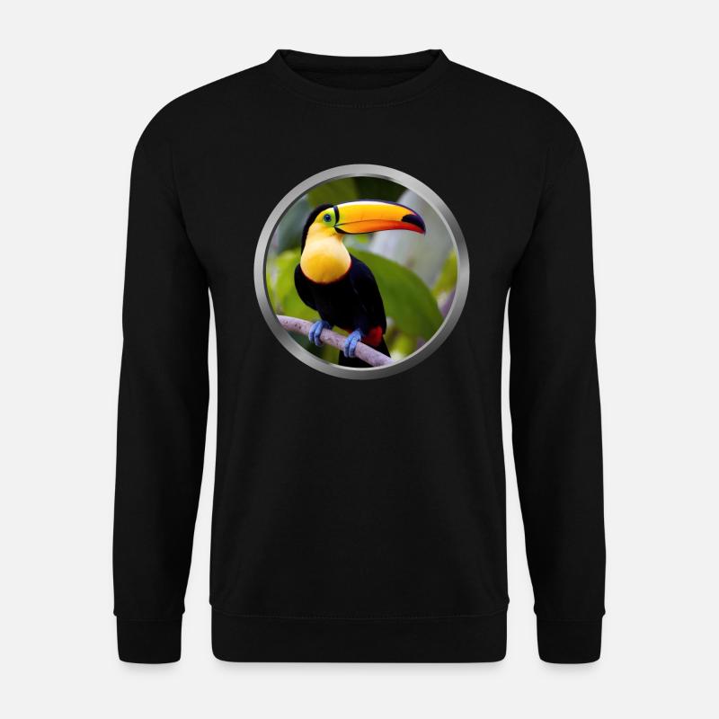 Toucan Animal - 2 - Unisex Sweatshirt - black